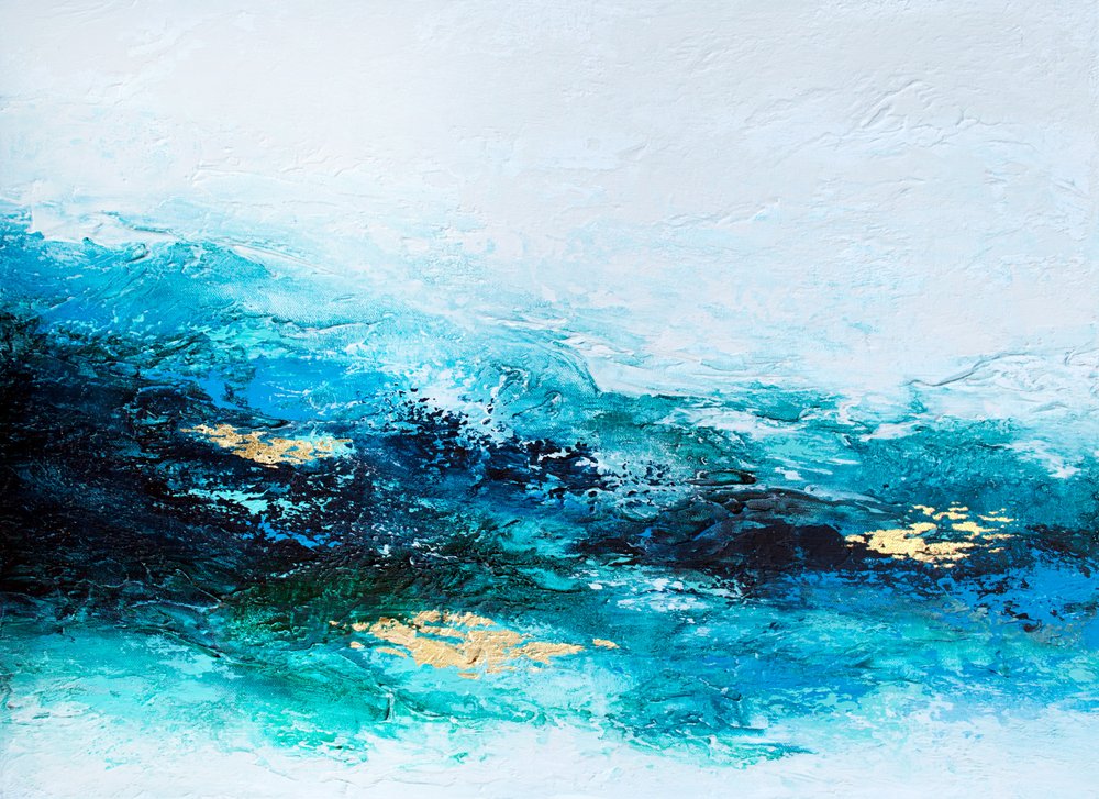 Aranyszínű óceán hullámai alkotó: Alyson Storms