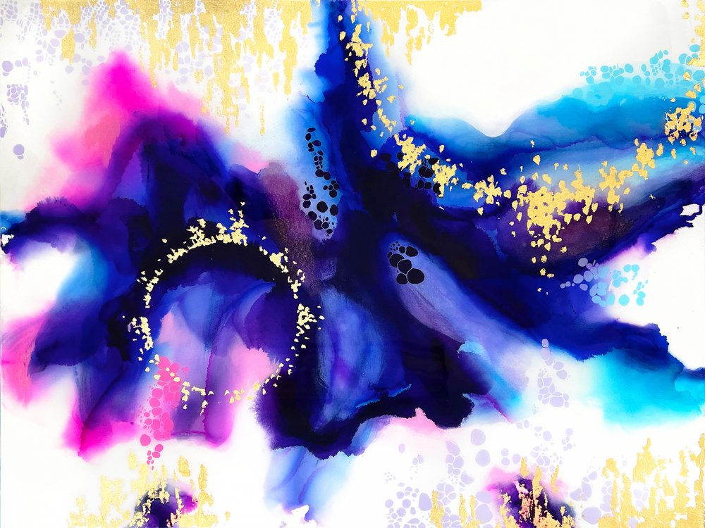 Élénk kozmikus örvény alkotó: Alyson Storms