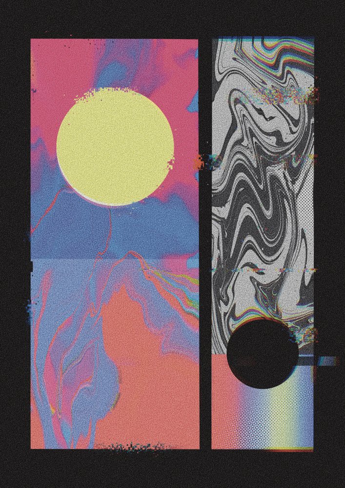 Kozmikus zavarok körökben alkotó: Amy Louise Baker