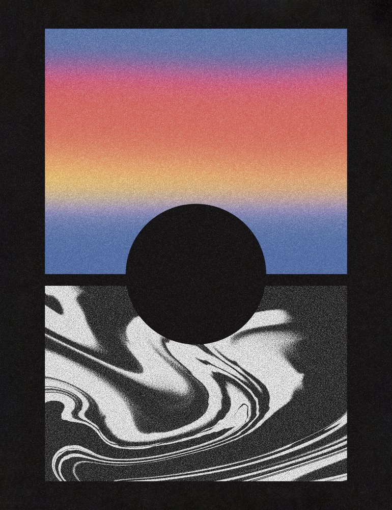 Napfogyatkozás színátmenet alkotó: Amy Louise Baker