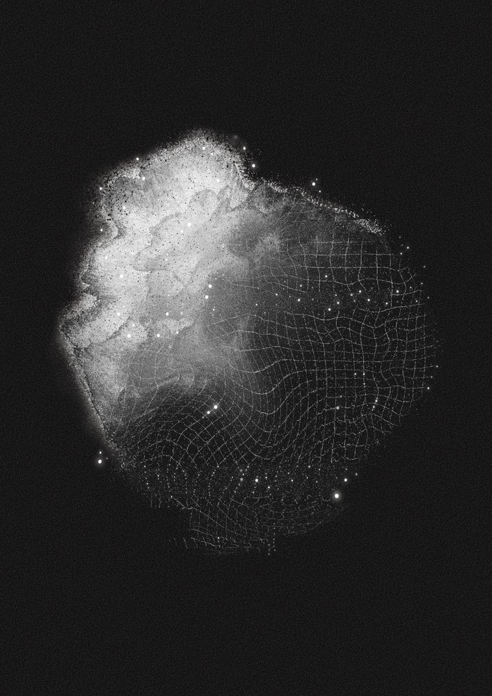 Csillagos köd háló alkotó: Amy Louise Baker