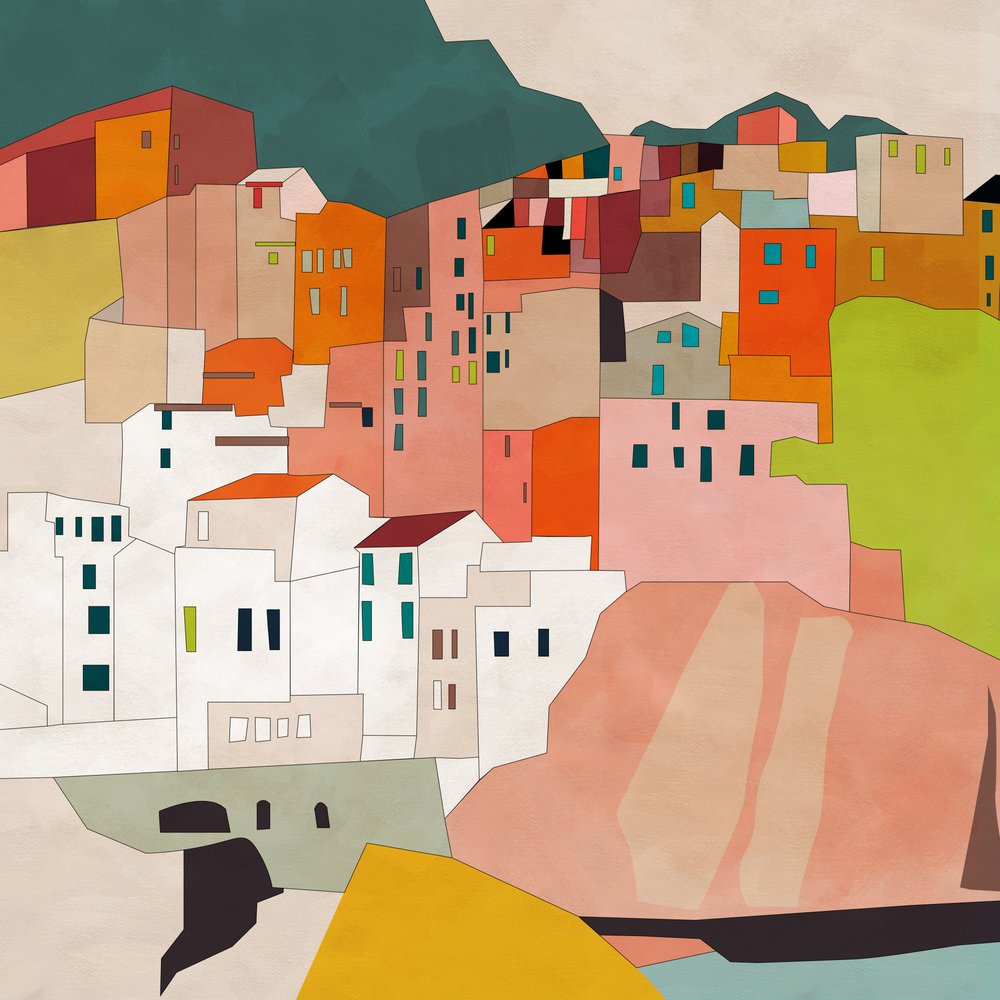 Cinque Terre alkotó: Ana Rut Bre