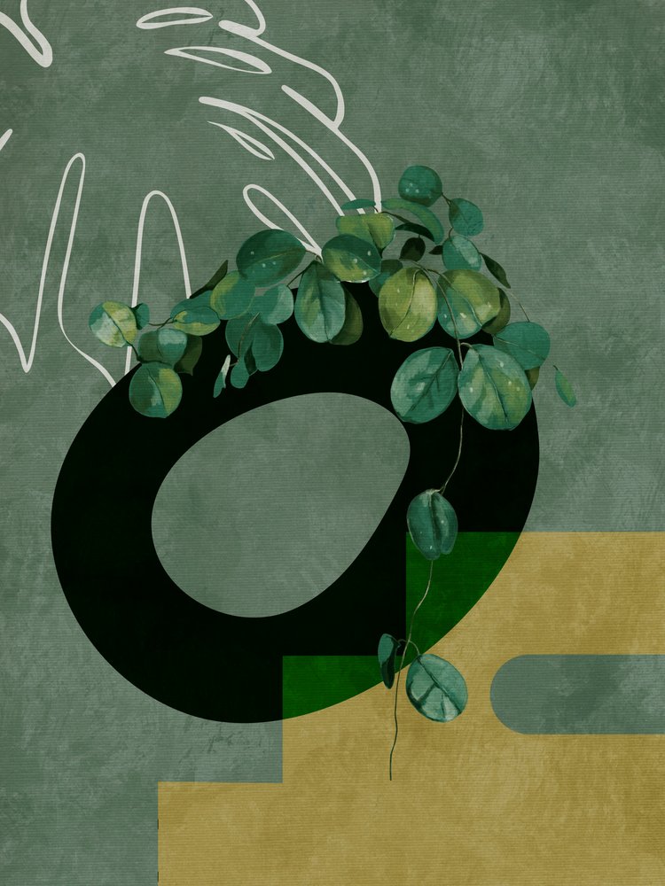 Még több zöld növény alkotó: Ana Rut Bre