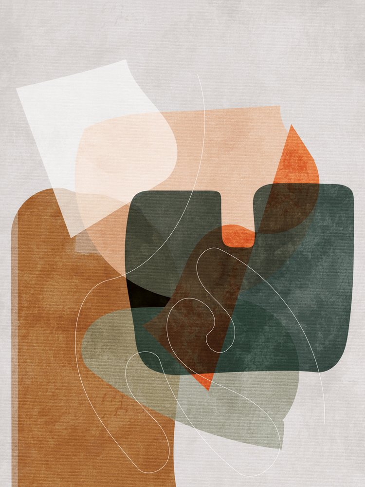 Természetbarát terrakotta 4 akvarell másolat alkotó: Ana Rut Bre