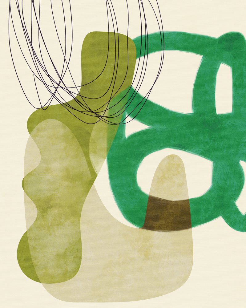 Festett vonalak – zöld és barna – másolat alkotó: Ana Rut Bre