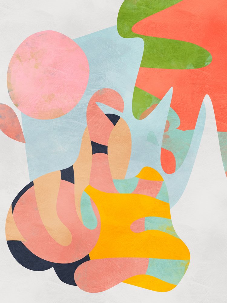 Pasztell kivágás alkotó: Ana Rut Bre