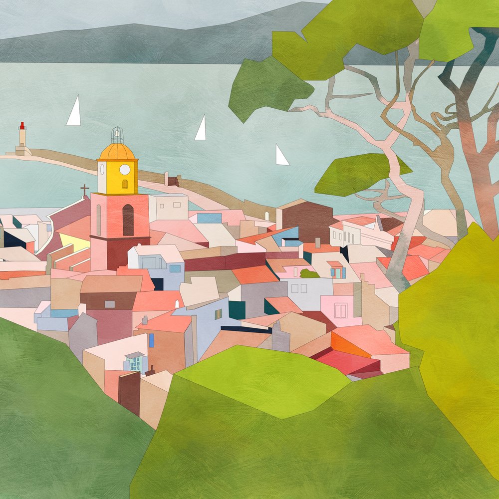 Saint Tropez Kopia 2 alkotó: Ana Rut Bre