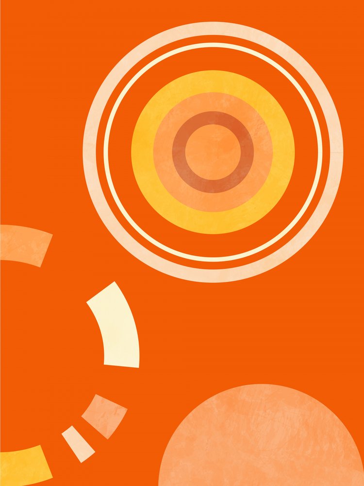 Tavaszi középrhapsódia, narancssárga 4 alkotó: Ana Rut Bre