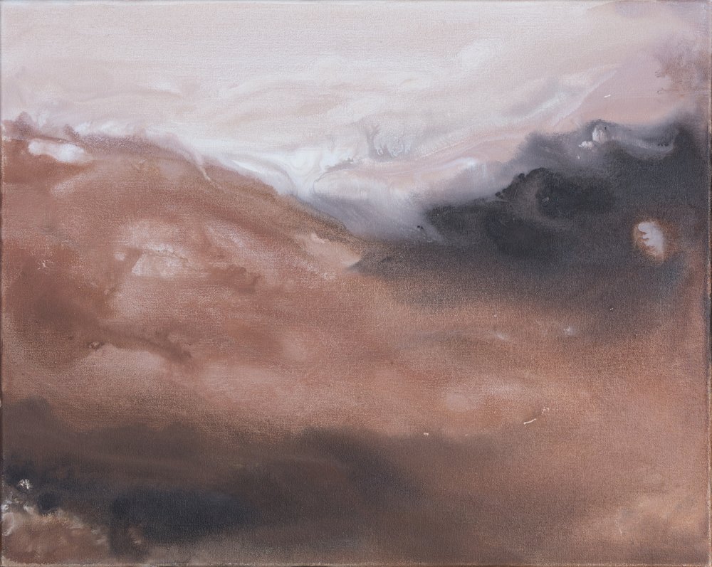 Földes, absztrakt áramlás alkotó: Anastasiya Devochkina