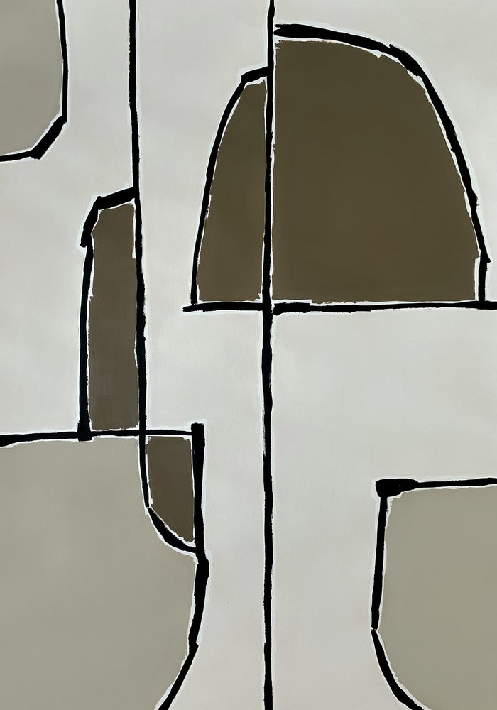 Semleges geometriai formák alkotó: Andrea Reichhart