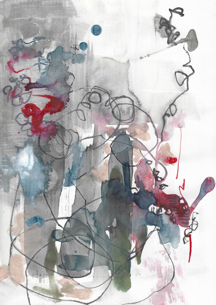 Absztrakt folyadékvezetékek alkotó: Annick