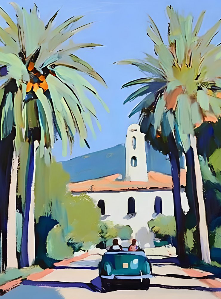 California Palm út alkotó: Avanesova Elena