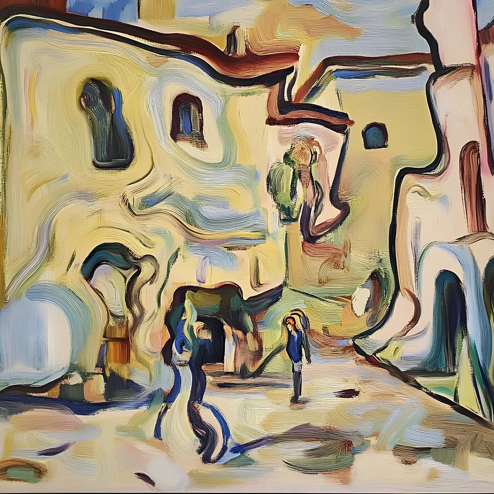 Fluid Village utca alkotó: Avanesova Elena