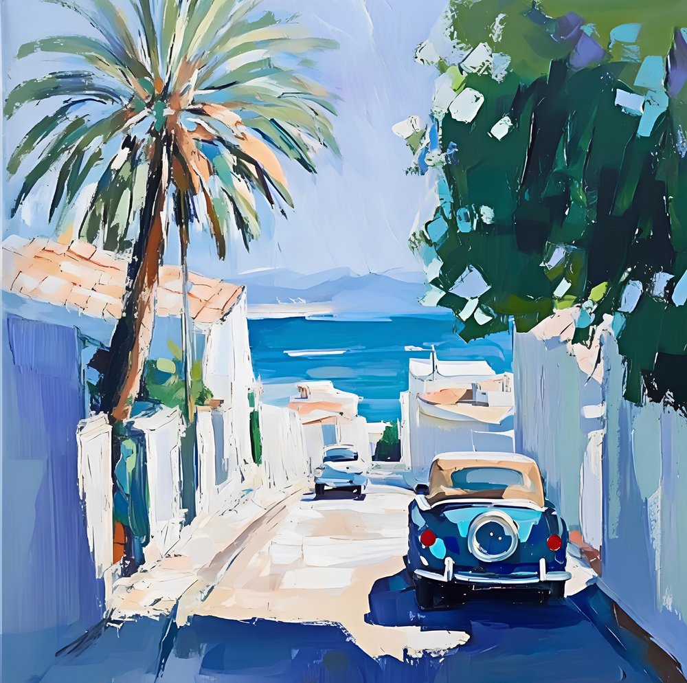 Mediterrán Falu út alkotó: Avanesova Elena