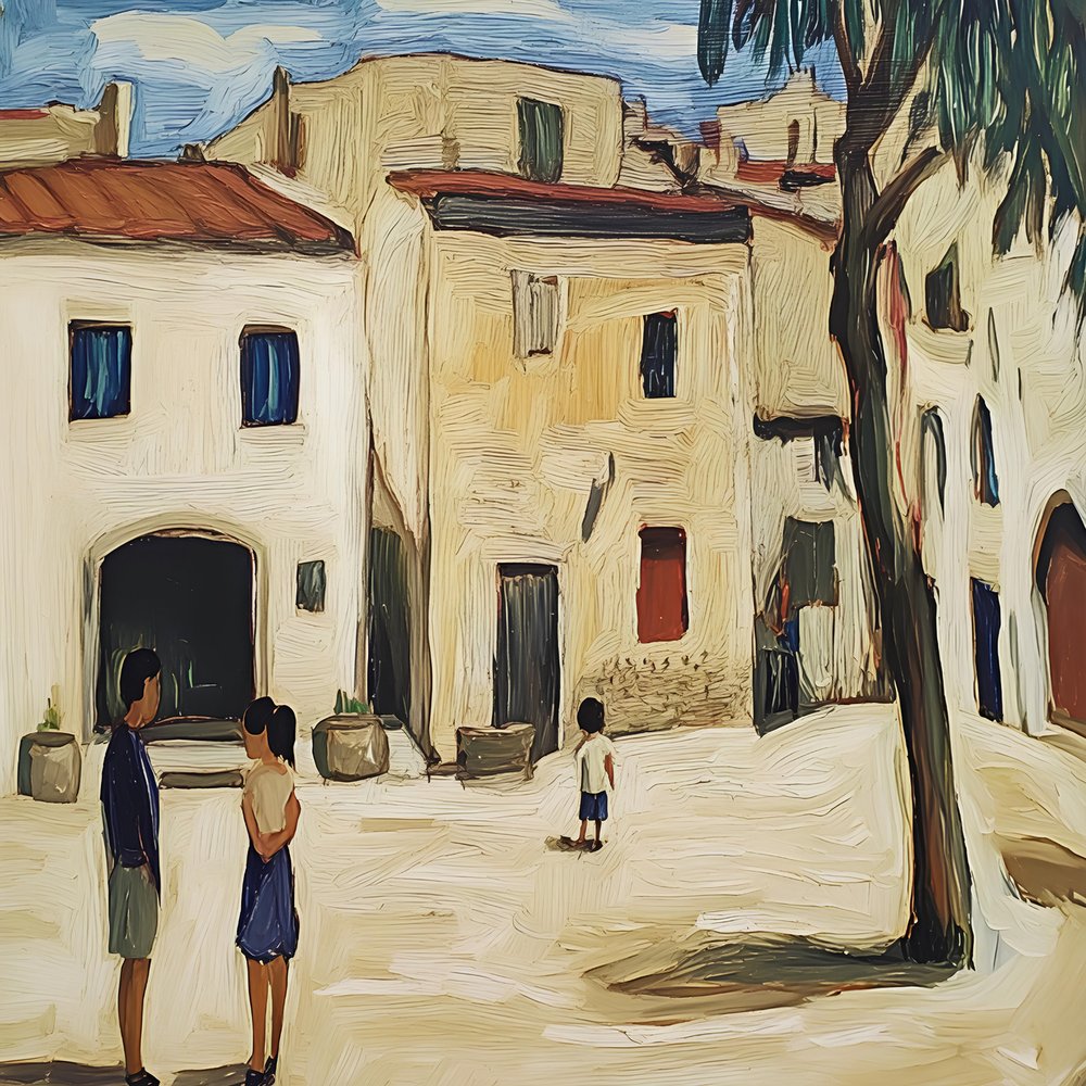 A mediterrán falusi élet alkotó: Avanesova Elena
