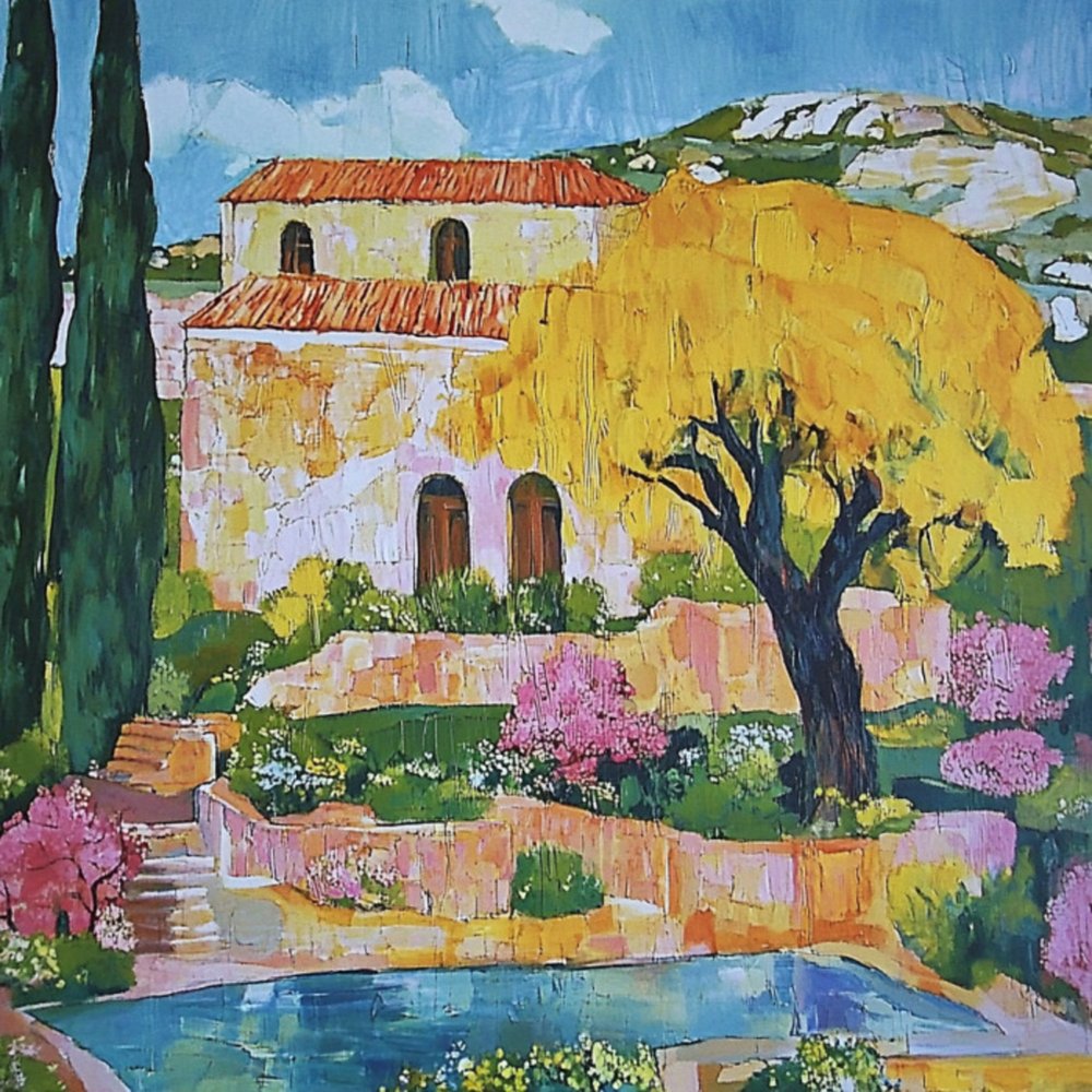 Napos Villa Kert alkotó: Avanesova Elena