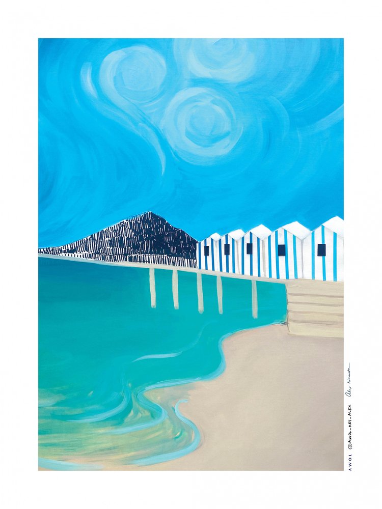 AMALFI-PART, OLASZORSZÁG alkotó: Awol Art Alex