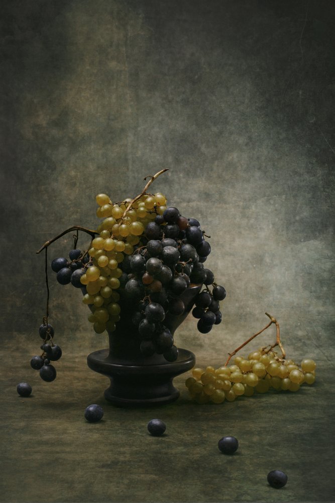 Moody szőlő – csendélet alkotó: Brig Barkow