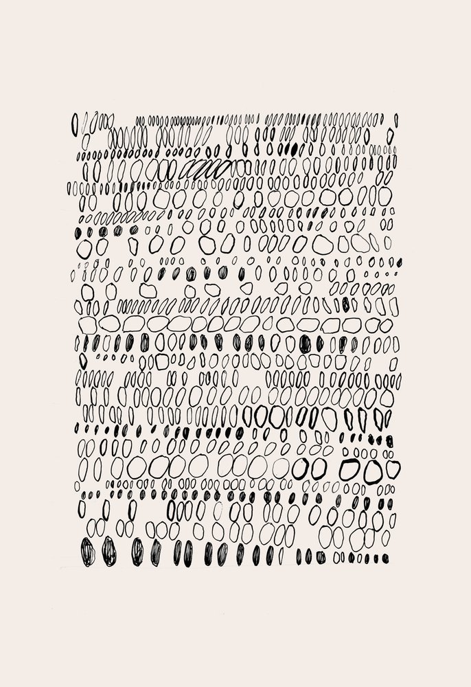 Organikus kavicsos rács alkotó: Catalina Somolinos