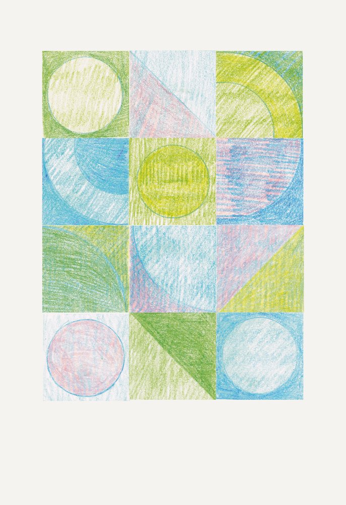 Lágy geometrikus minta alkotó: Catalina Somolinos