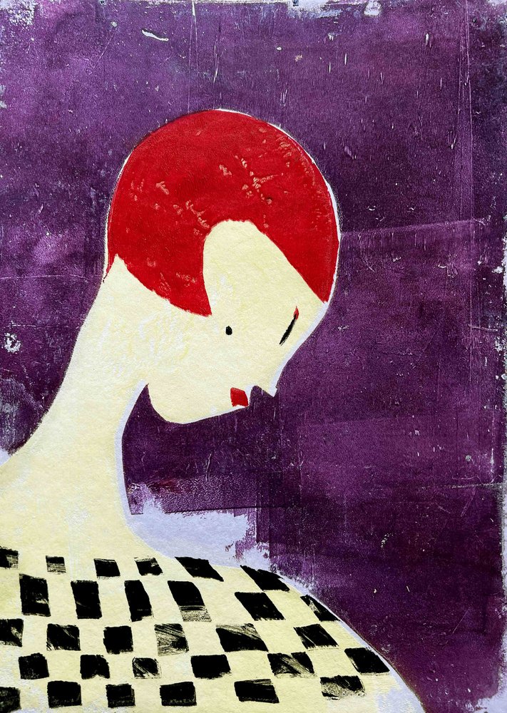 Absztrakt portré IV alkotó: Christina Misuro