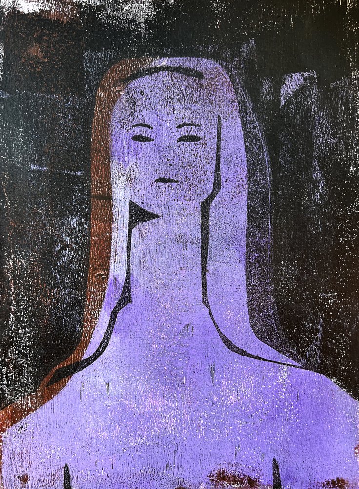 Lila hölgy alkotó: Christina Misuro
