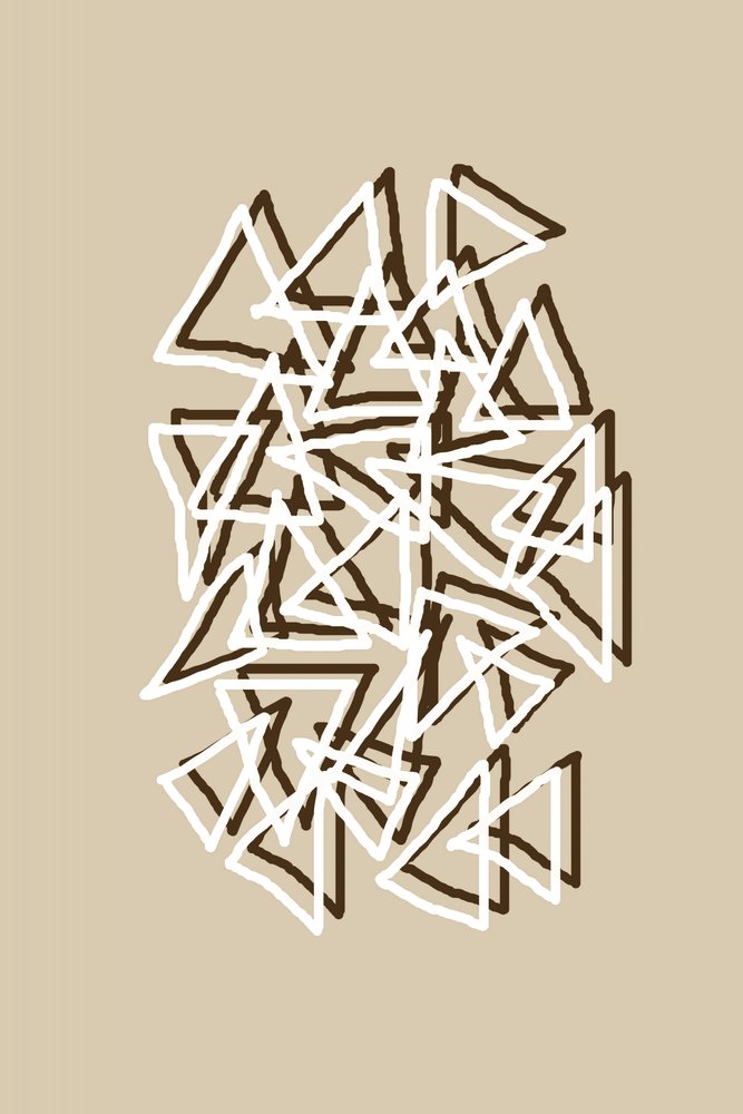 Dinamikus geometriai háromszögek alkotó: Christina Sillen