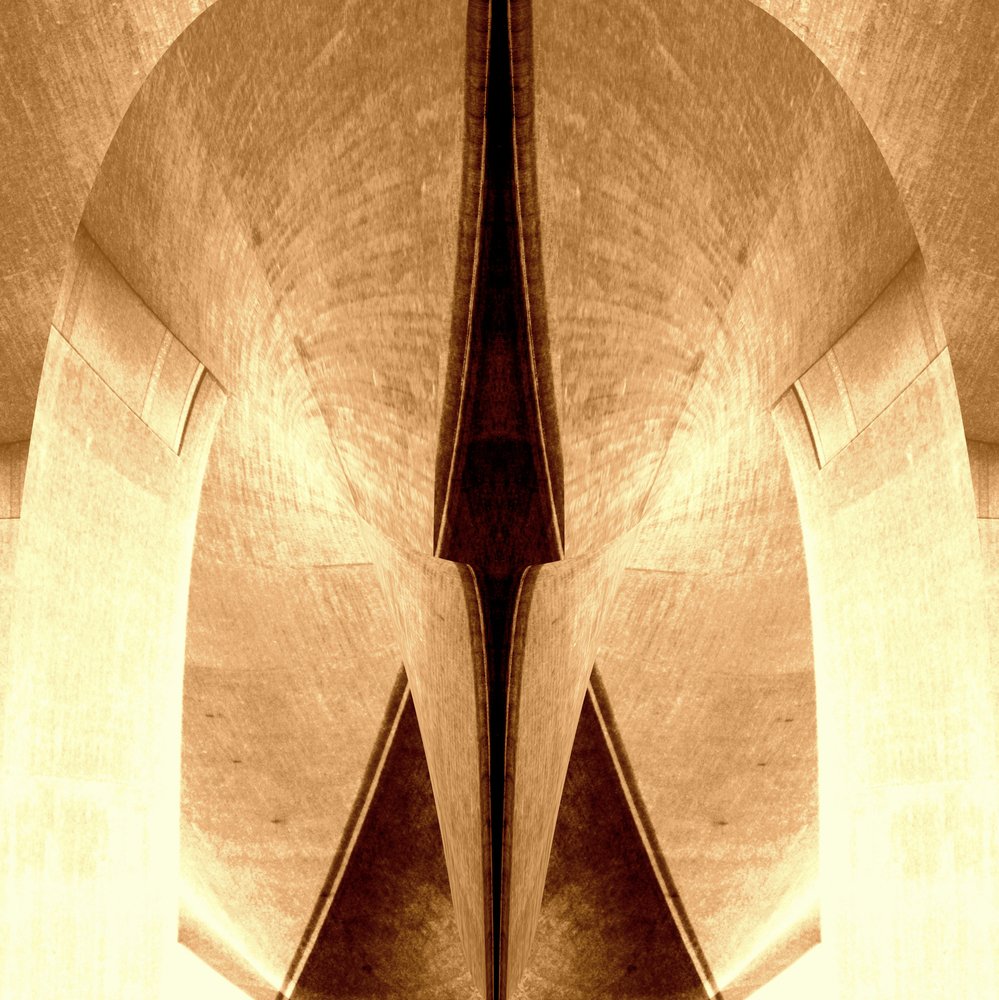Sepia építészeti szimmetria alkotó: Christina Sillen