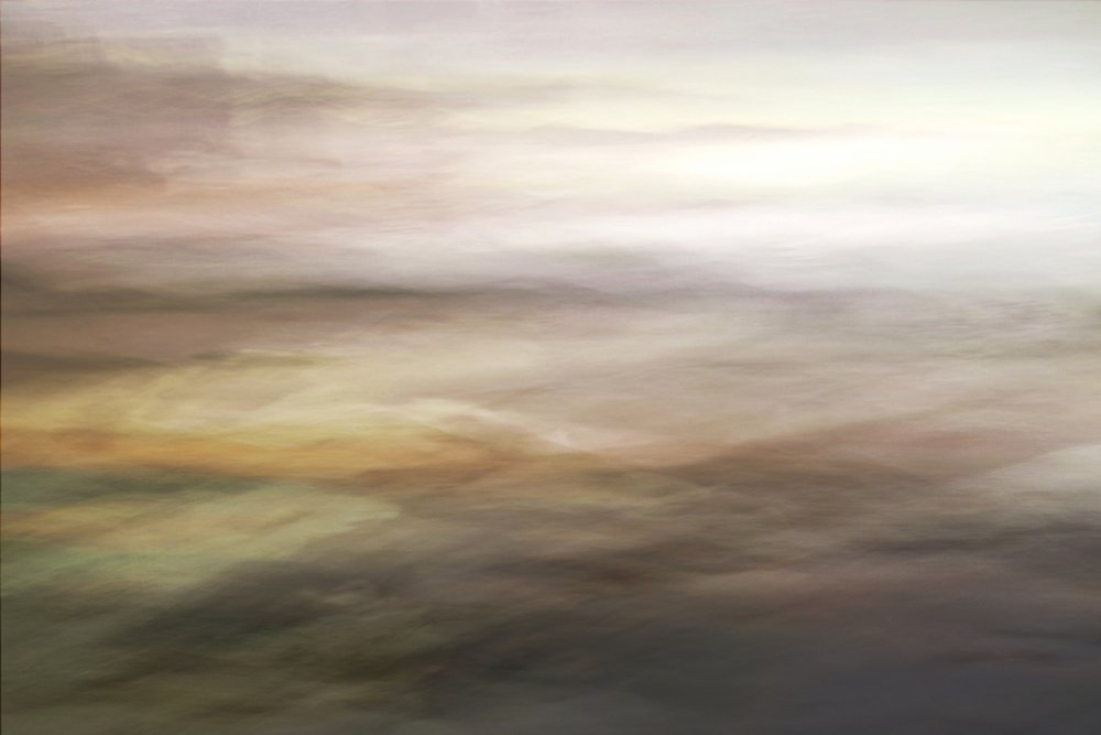 Nyugodt, absztrakt égbolt alkotó: Christina Sillen