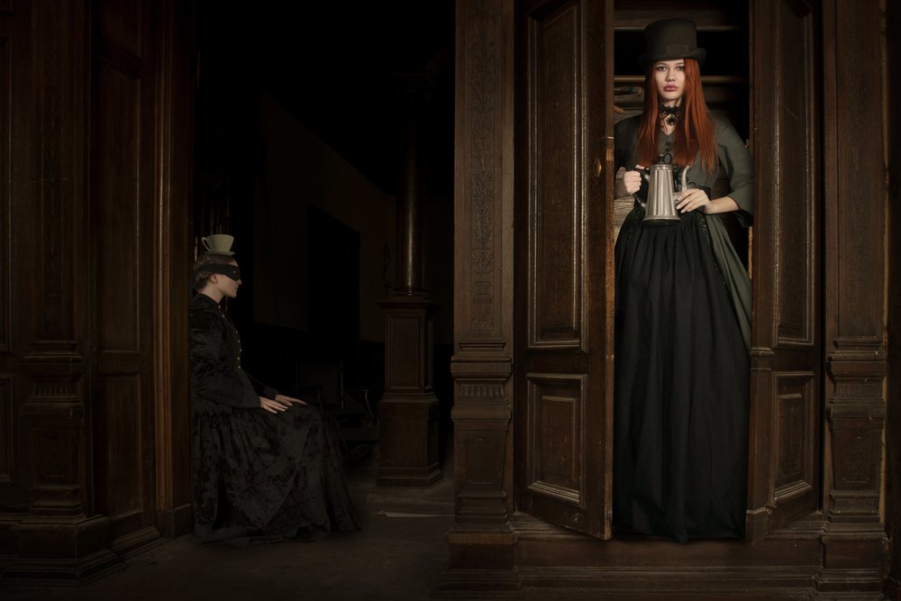 A viktoriánus előszoba rejtélye alkotó: Christine von Diepenbroek