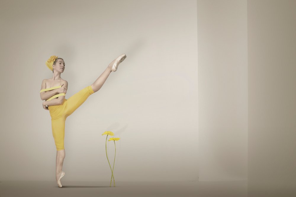 Sárga balerina, Grace alkotó: Christine von Diepenbroek