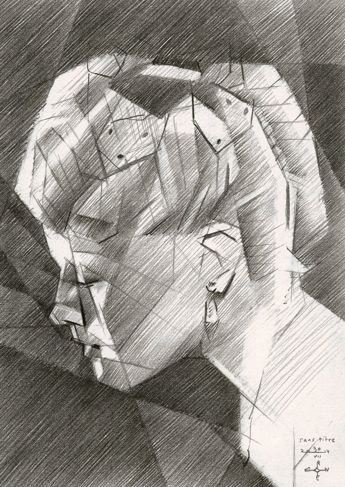 Geometrikus profilrajz alkotó: Corné Akkers