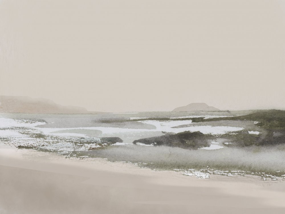 Calm Beach alkotó: Dan Hobday