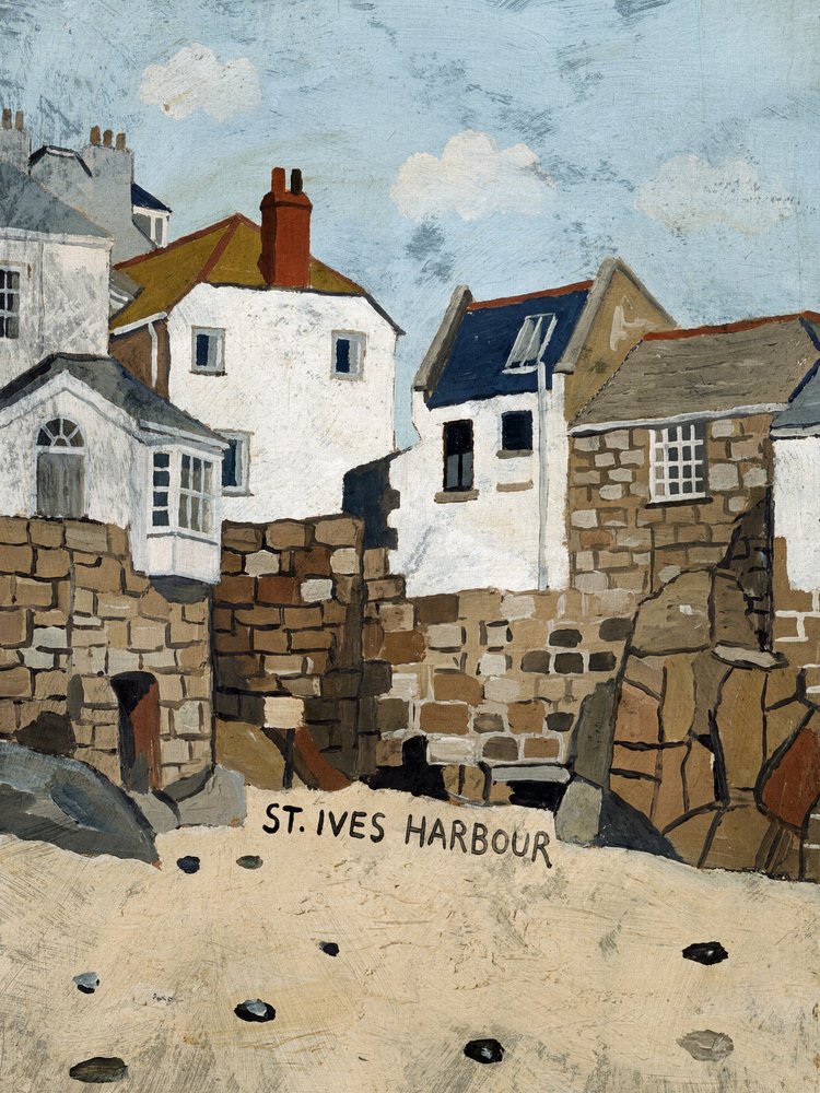 St Ives kikötői strand alkotó: Dan Hobday