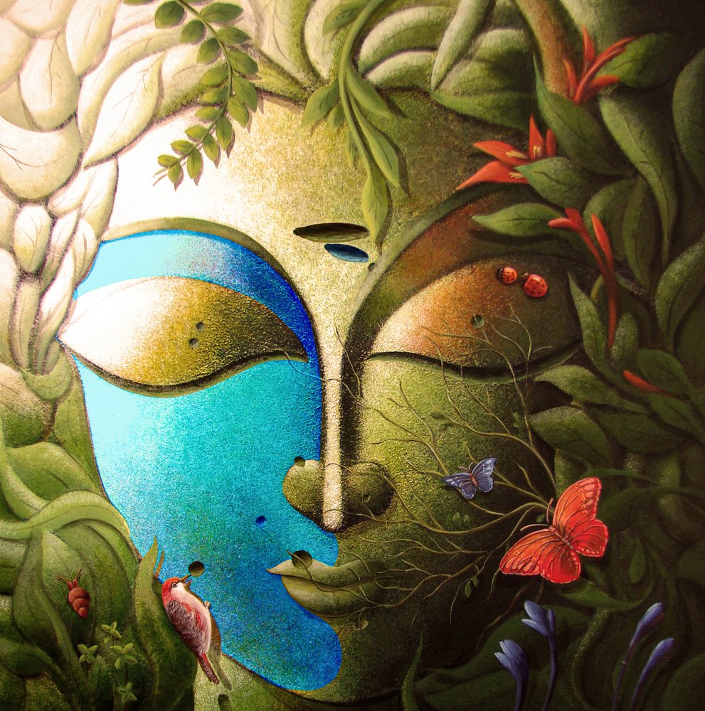 Nyugodt természet arc alkotó: Dhananjoy Mukherjee