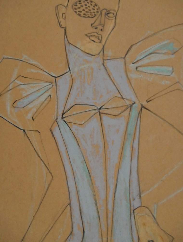 Avantgarde divatfigura alkotó: Doris Schmitz