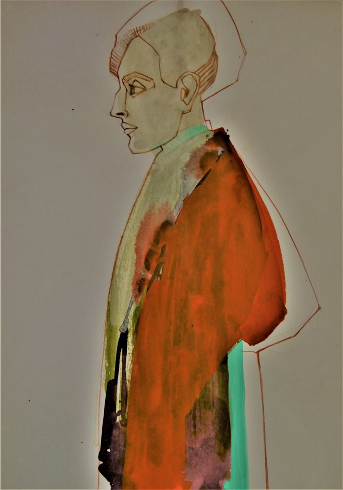 A „Colorful Man” profilja alkotó: Doris Schmitz