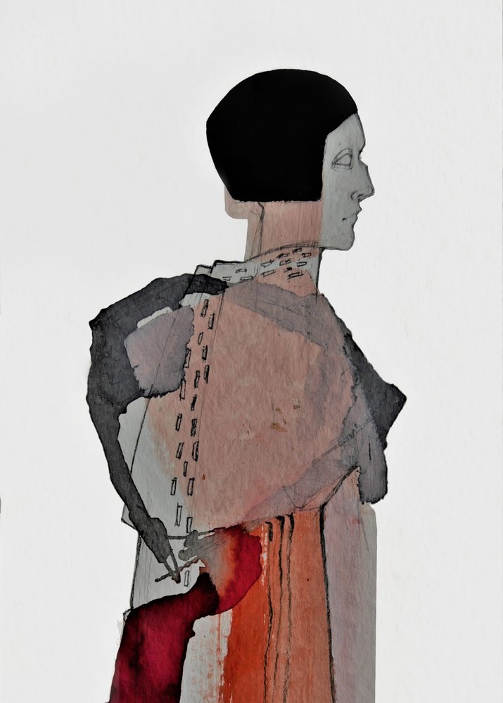 Elegáns absztrakt alak alkotó: Doris Schmitz