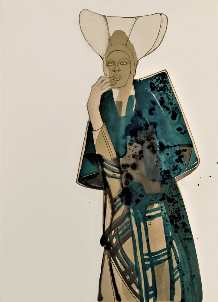 Elegáns divatportré alkotó: Doris Schmitz