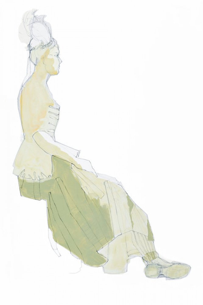 Elegáns, korabeli hölgy alkotó: Doris Schmitz
