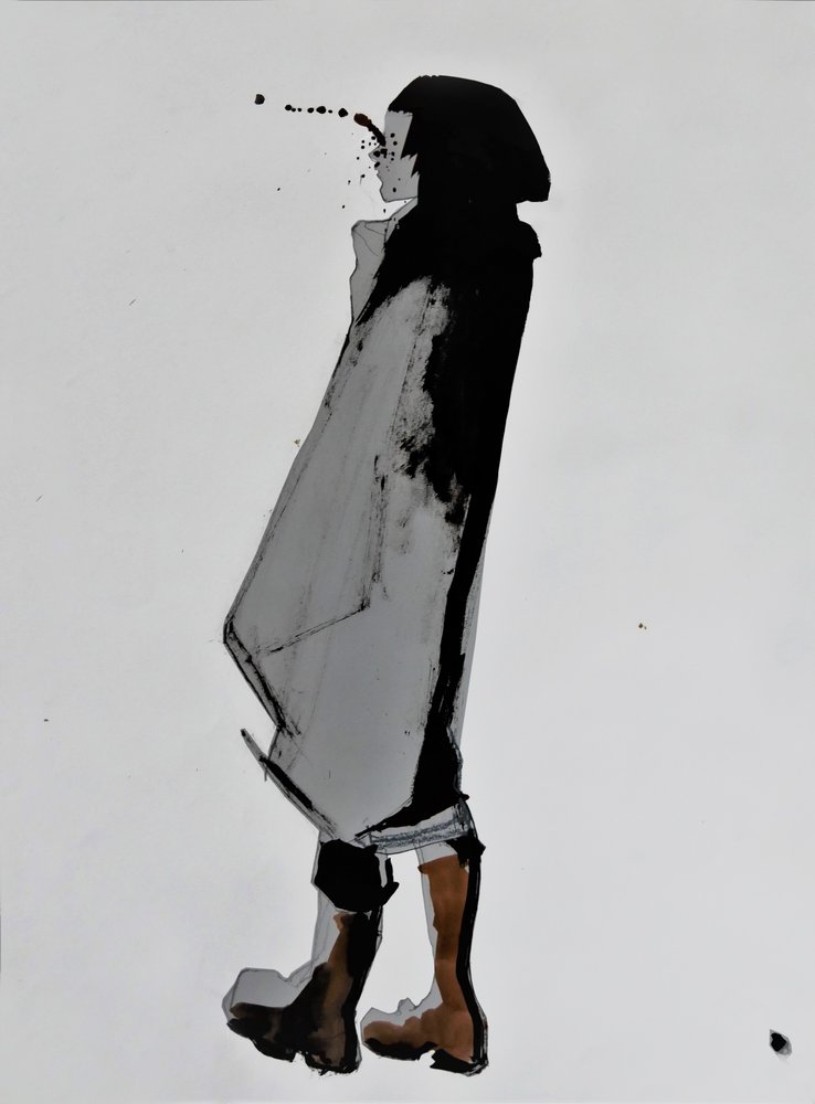 Tintacseppes figura alkotó: Doris Schmitz