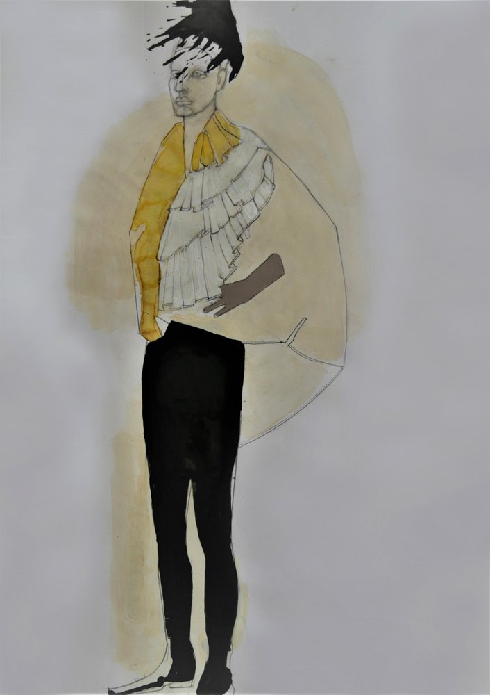 Modern divatillusztráció alkotó: Doris Schmitz
