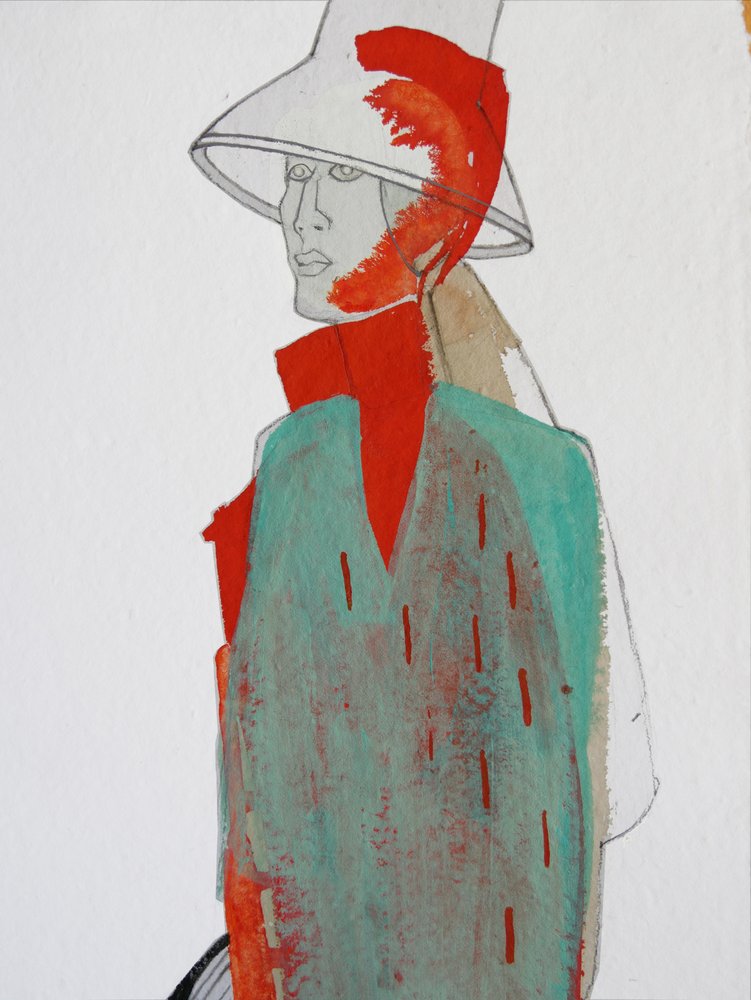 Red Splash divatfigura alkotó: Doris Schmitz