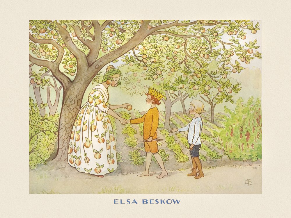 Lasse a kertben alkotó: Elsa Beskow