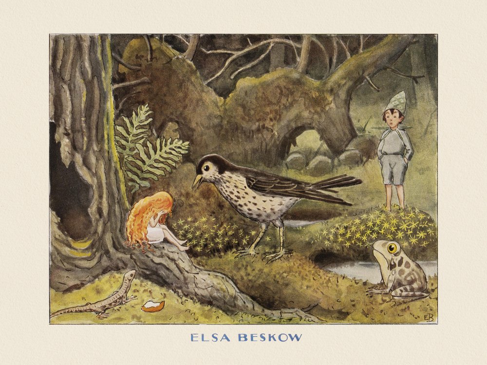 A Naptojás A Könnyek alkotó: Elsa Beskow