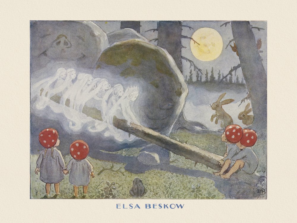 A Tomotebo-gyerekek: A tündérek alkotó: Elsa Beskow