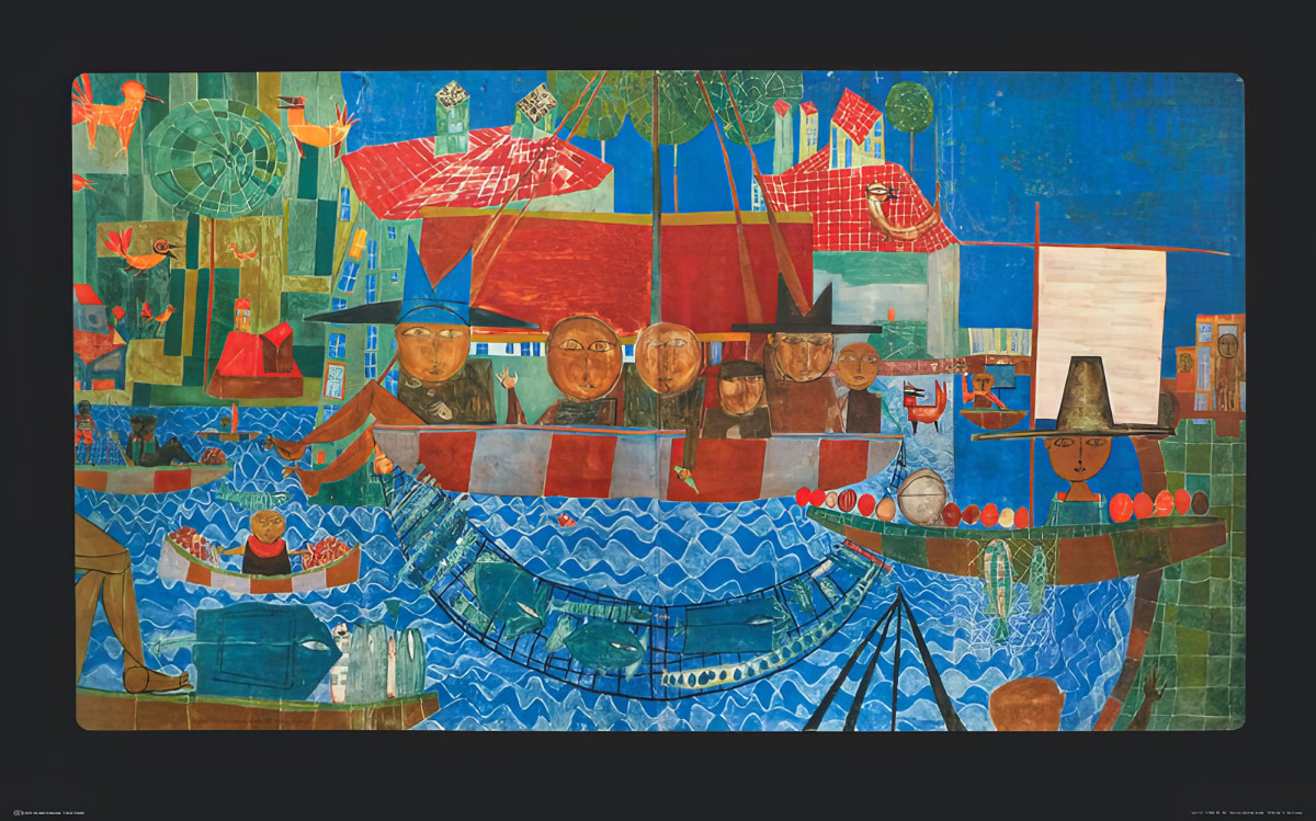 A csodálatos halászat alkotó: Friedensreich Hundertwasser