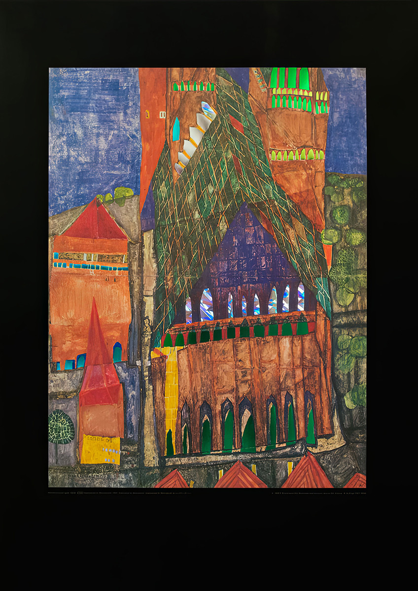 Katedrális 1 alkotó: Friedensreich Hundertwasser