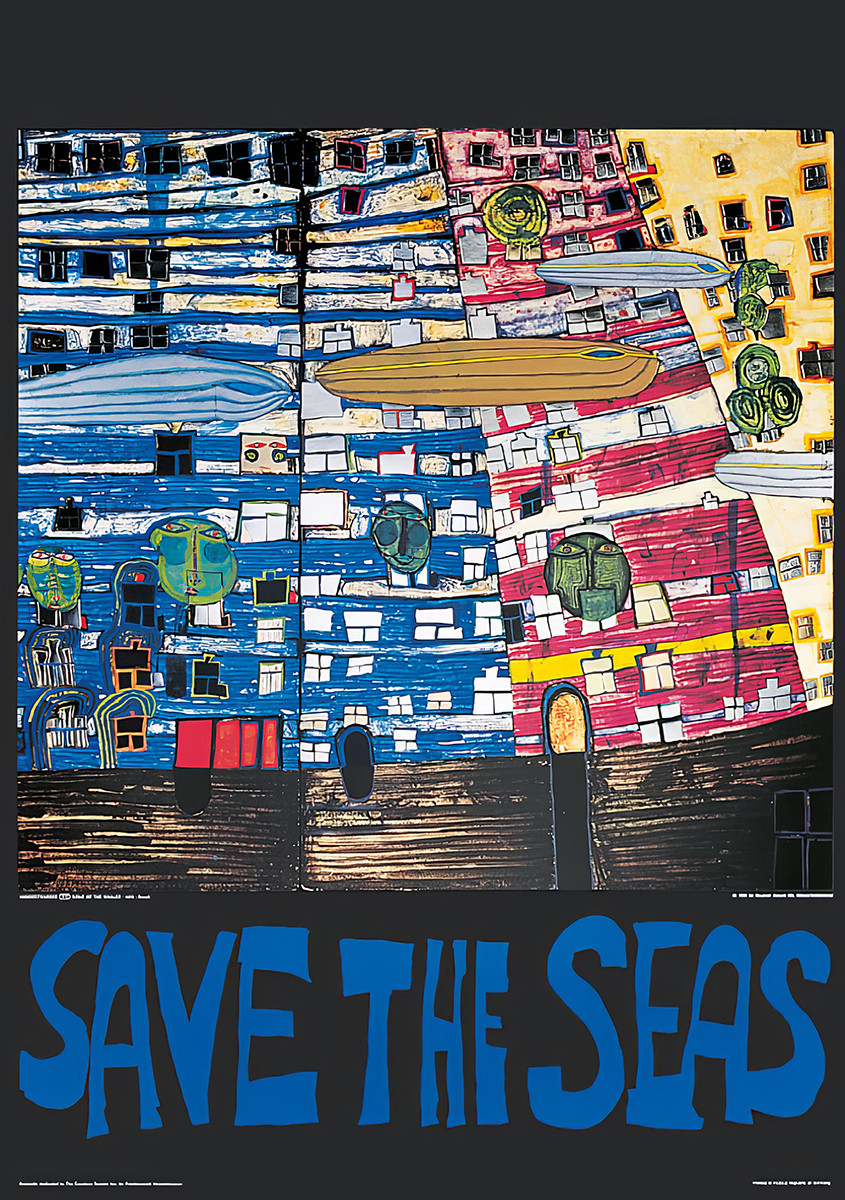 Mentsük meg az óceánokat alkotó: Friedensreich Hundertwasser