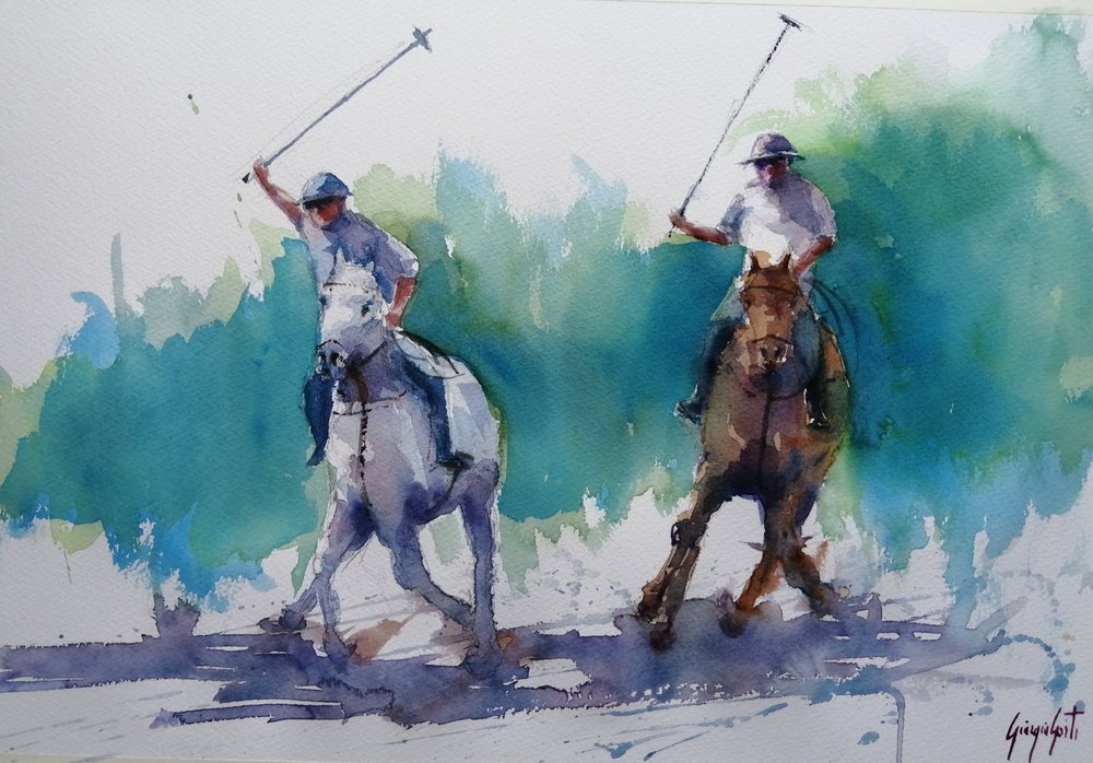 Polo mérkőzés – Akció alkotó: Giorgio Gosti